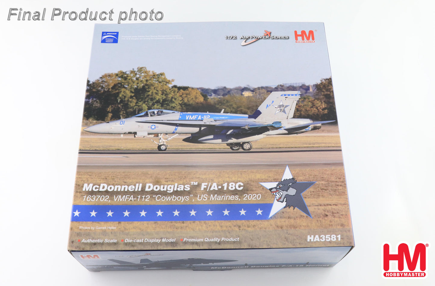 1/72 F/A-18C 163702 VMFA-112 "Cowboys" US Marines 2020