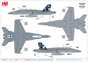1/72 F/A-18C "Finnish Arir Force RIAT 2023" HN-411 Finnish Air Force RAF Fairford July 2023