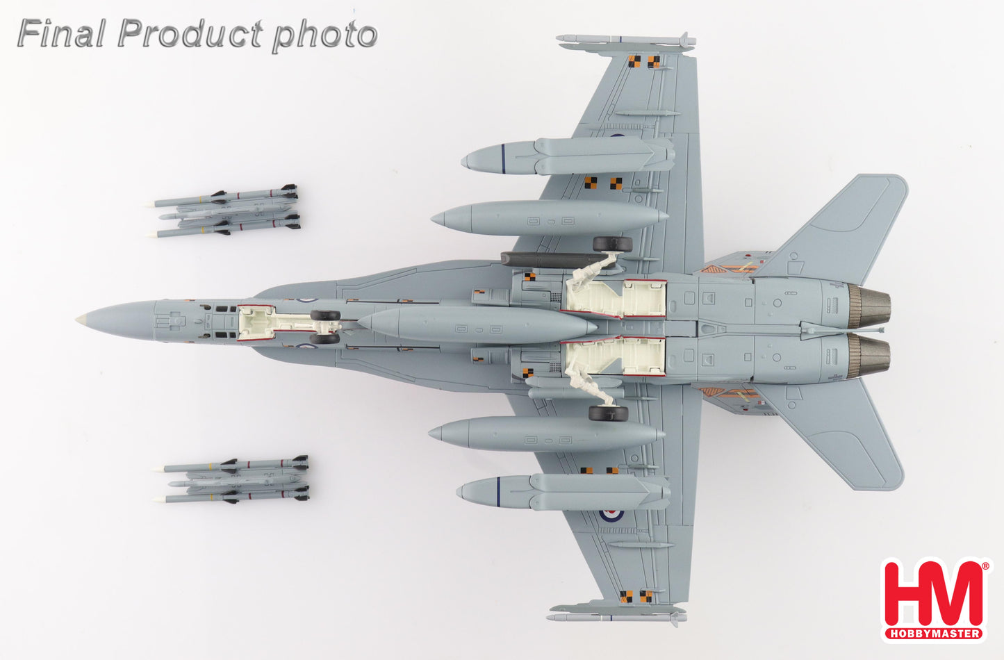 1/72 F/A-18B Hornet "ARDU" A21-101 RAAF (with 2 x AGM-158)