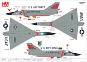 1/72 F-106A Delta Dart 90053 87th FIS "Red Bulls" KI. Sawyer AFB 1970s