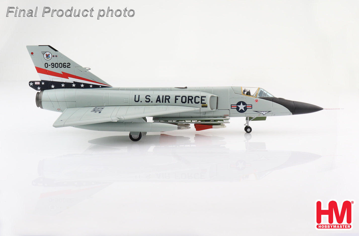 1/72 F-106A Delta Dart 0-90062 84th FIS 1970s