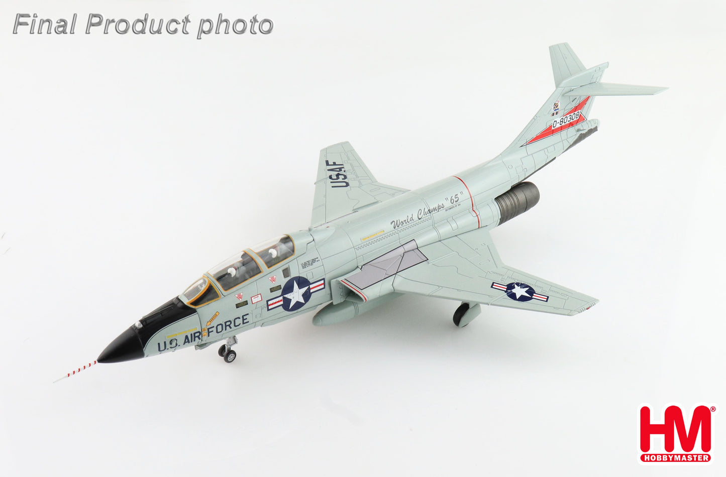 1/72 F-101B Vooodoo "World Champs 65" 58-80308 62nd FIS USAF KI Sawyer AFB 1965