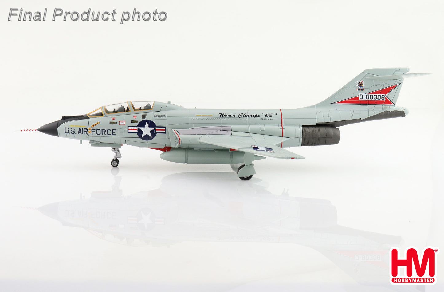 1/72 F-101B Vooodoo "World Champs 65" 58-80308 62nd FIS USAF KI Sawyer AFB 1965