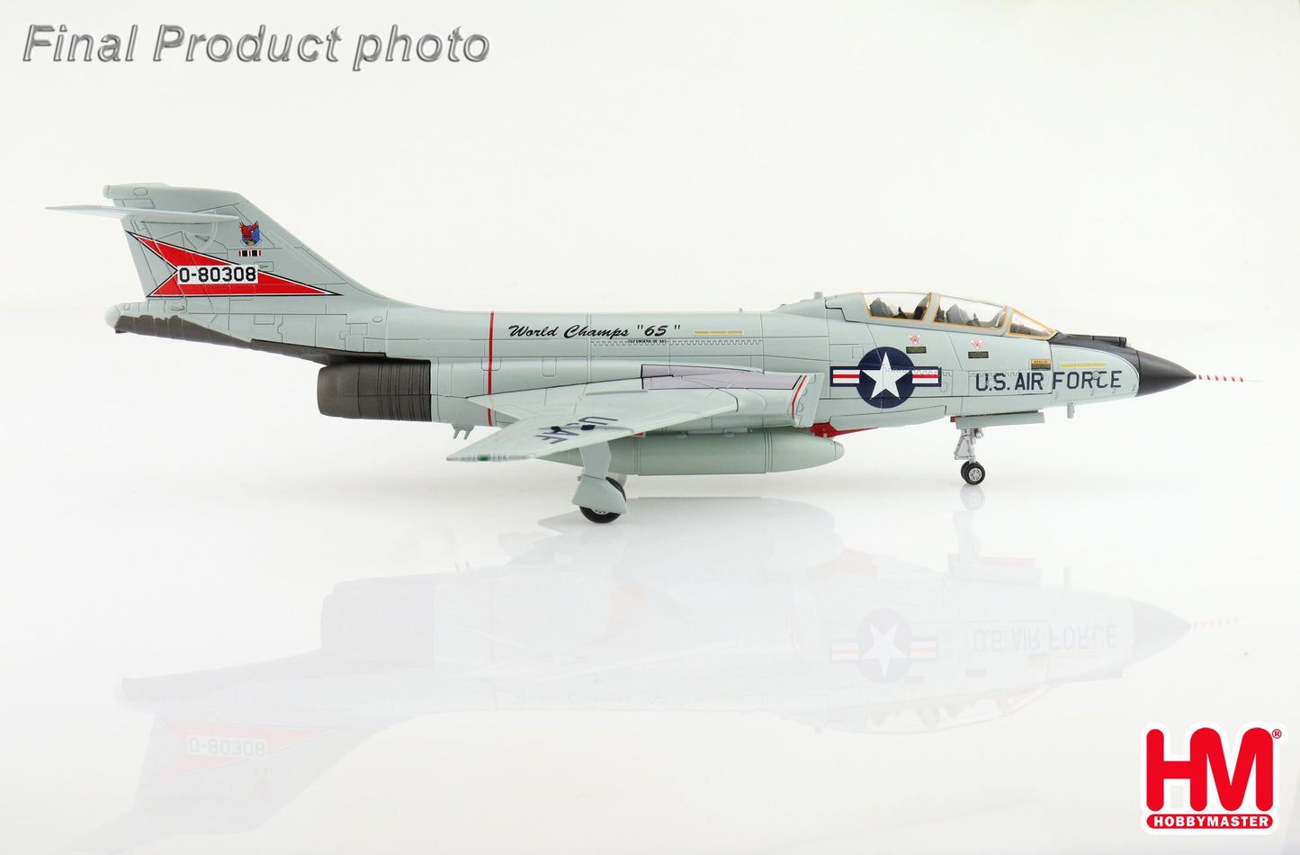 1/72 F-101B Vooodoo "World Champs 65" 58-80308 62nd FIS USAF KI Sawyer AFB 1965