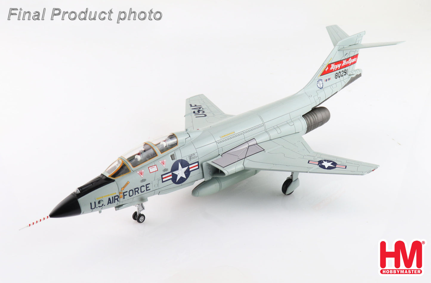 1/72 F-101B Vooodoo "The Happy Hooligans" 58-0291 USAF 1975