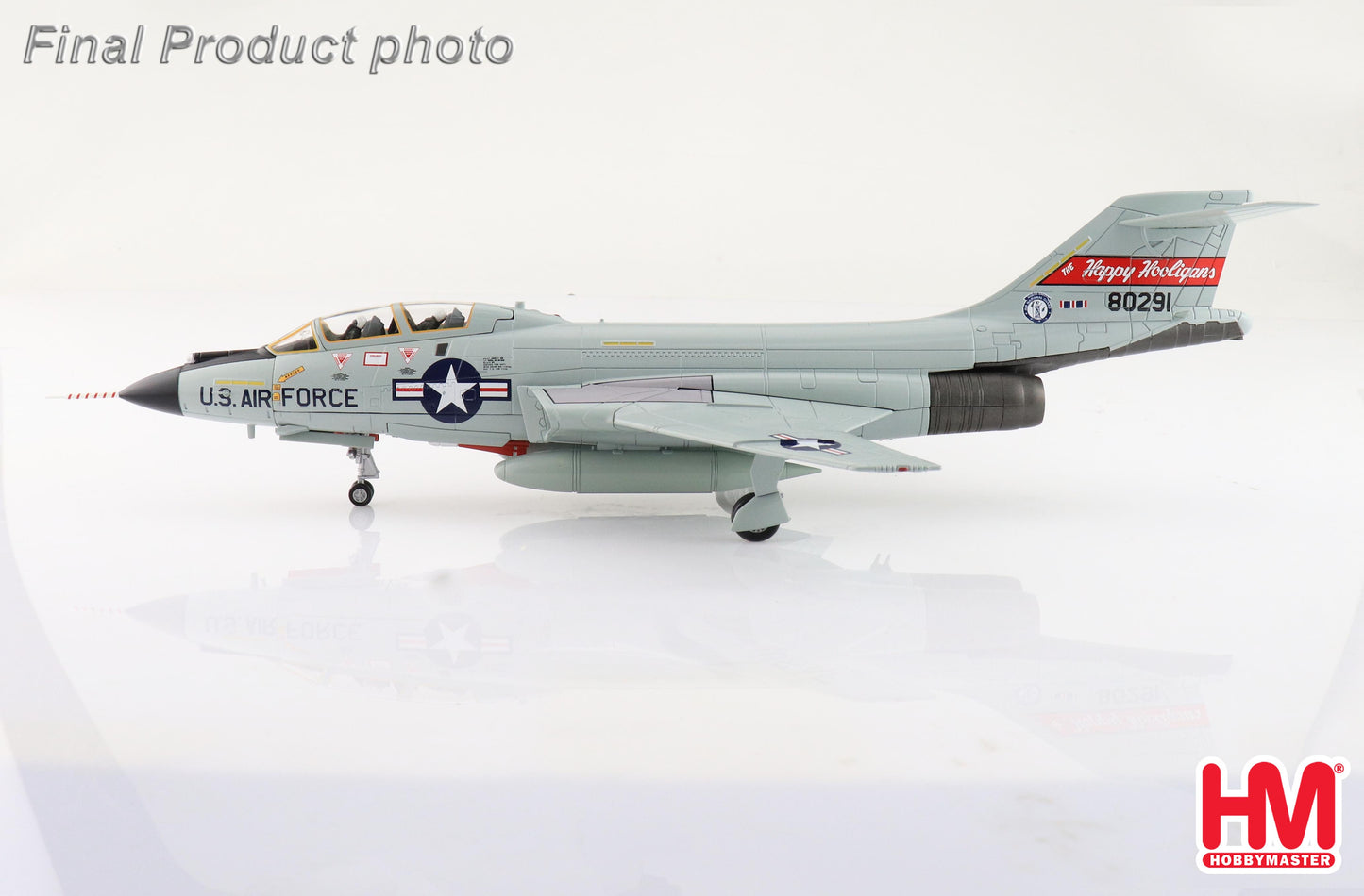 1/72 F-101B Vooodoo "The Happy Hooligans" 58-0291 USAF 1975