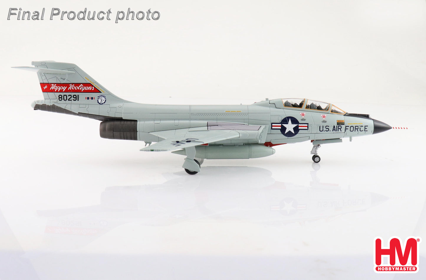 1/72 F-101B Vooodoo "The Happy Hooligans" 58-0291 USAF 1975