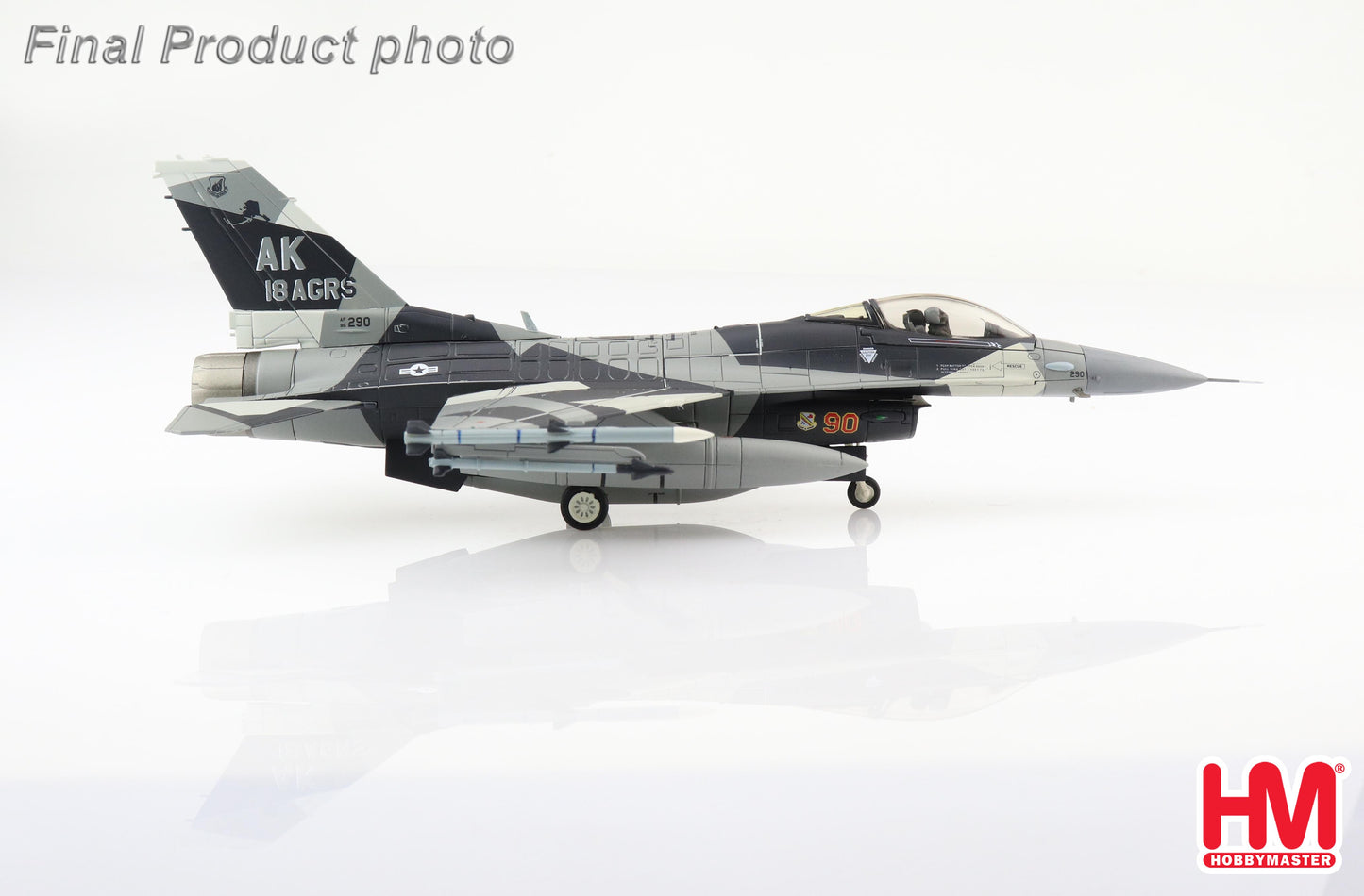 1/72 F-16C â€œBDU Splinterâ€� 86-0290 354th Wing 18th AGRS Eielson AFB Alaska 2018