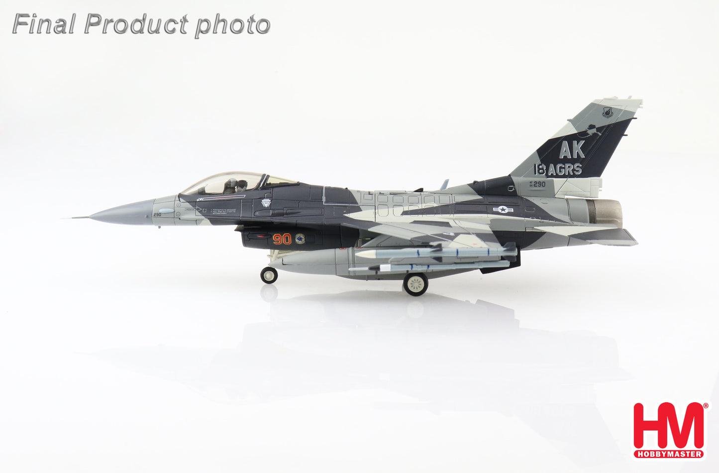 1/72 F-16C â€œBDU Splinterâ€� 86-0290 354th Wing 18th AGRS Eielson AFB Alaska 2018