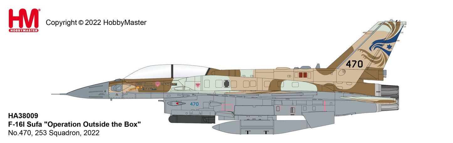 1/72 F-16I Sufa "Operation Outside the Box" No.470 253 Squadron 2022