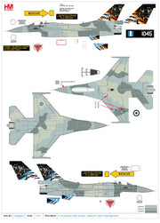 1/72 F-16C Block 50M 1045 335 Sqn. Hellenic AF "NATO Tiger Meet 2022"
