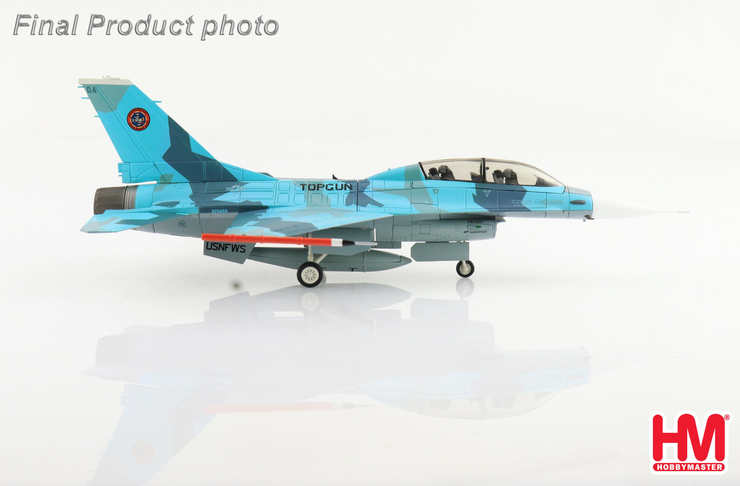 1/72 F-16B "Top Gun" 920458 40th Anniversary of Naval Aviation NSAWC 2009