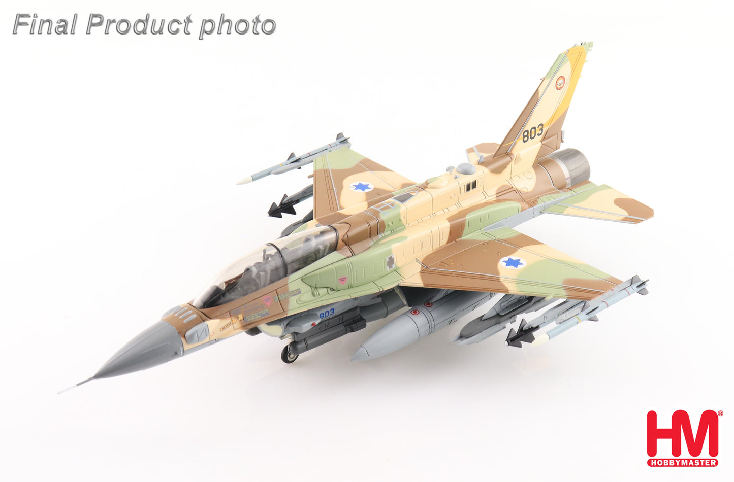 1/72 F-16I "Operation Breaking Dawn" 803 No.107 Sqn. IAF August 2022 (with 8 x GBU-39 Bombs)