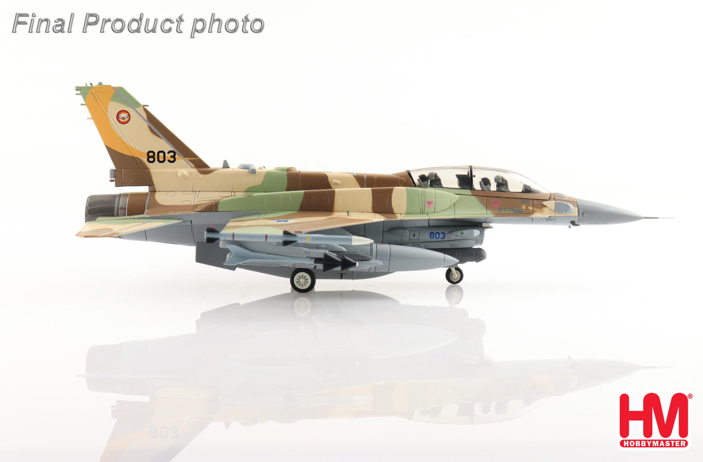 1/72 F-16I "Operation Breaking Dawn" 803 No.107 Sqn. IAF August 2022 (with 8 x GBU-39 Bombs)