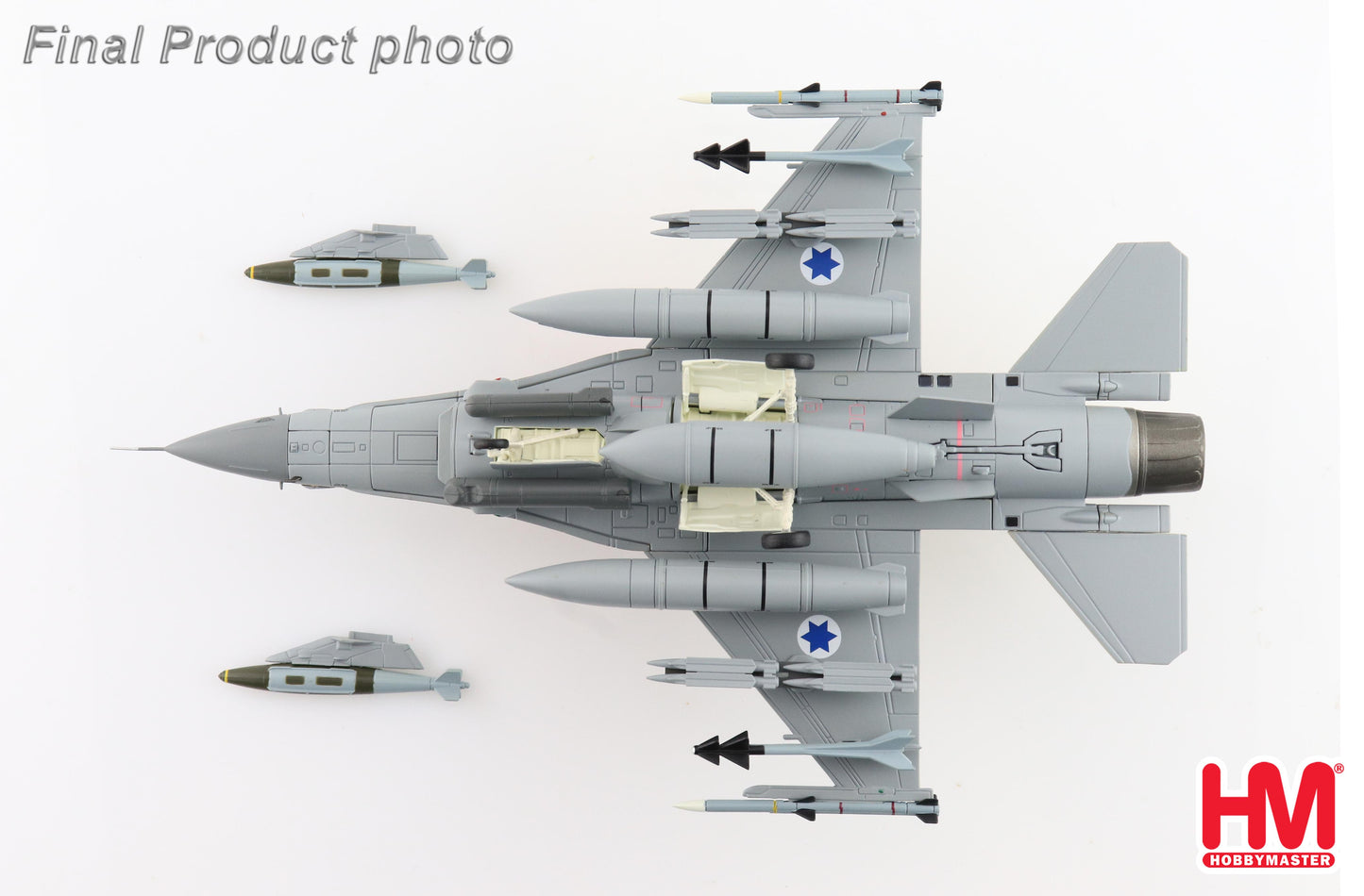 1/72 F-16I "Operation Breaking Dawn" 803 No.107 Sqn. IAF August 2022 (with 8 x GBU-39 Bombs)