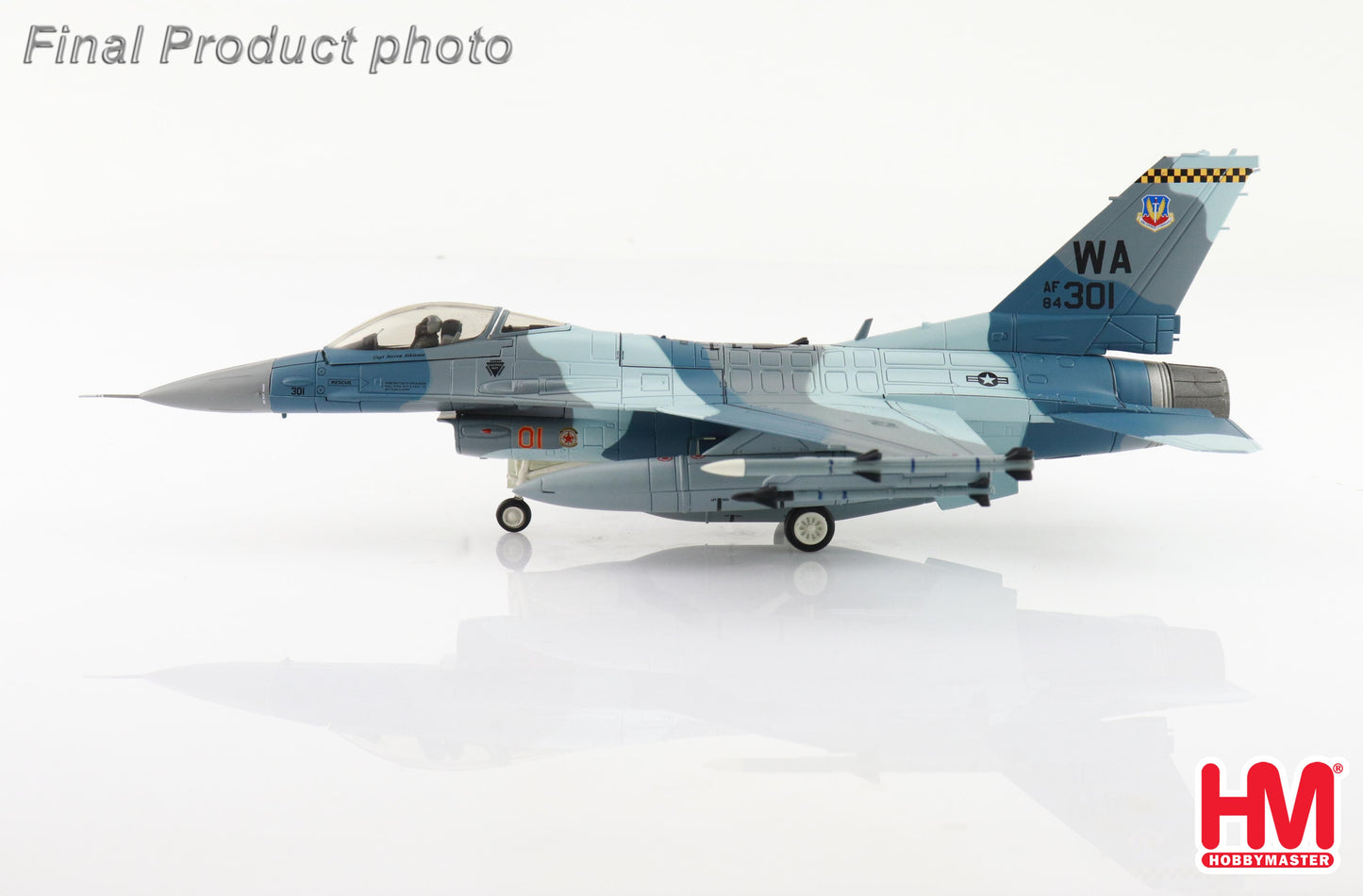 1/72 F-16C Block 25 "Blue Flanker" 84-1301 64th AGRS Nellis AFB 2012