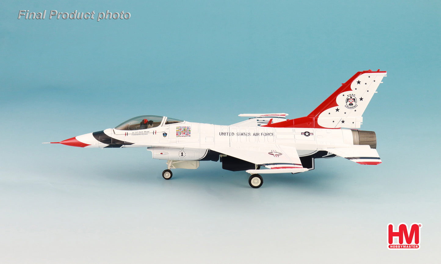 1/72 F-16C Thunderbirds No.1 plane USAF RIAT 2017