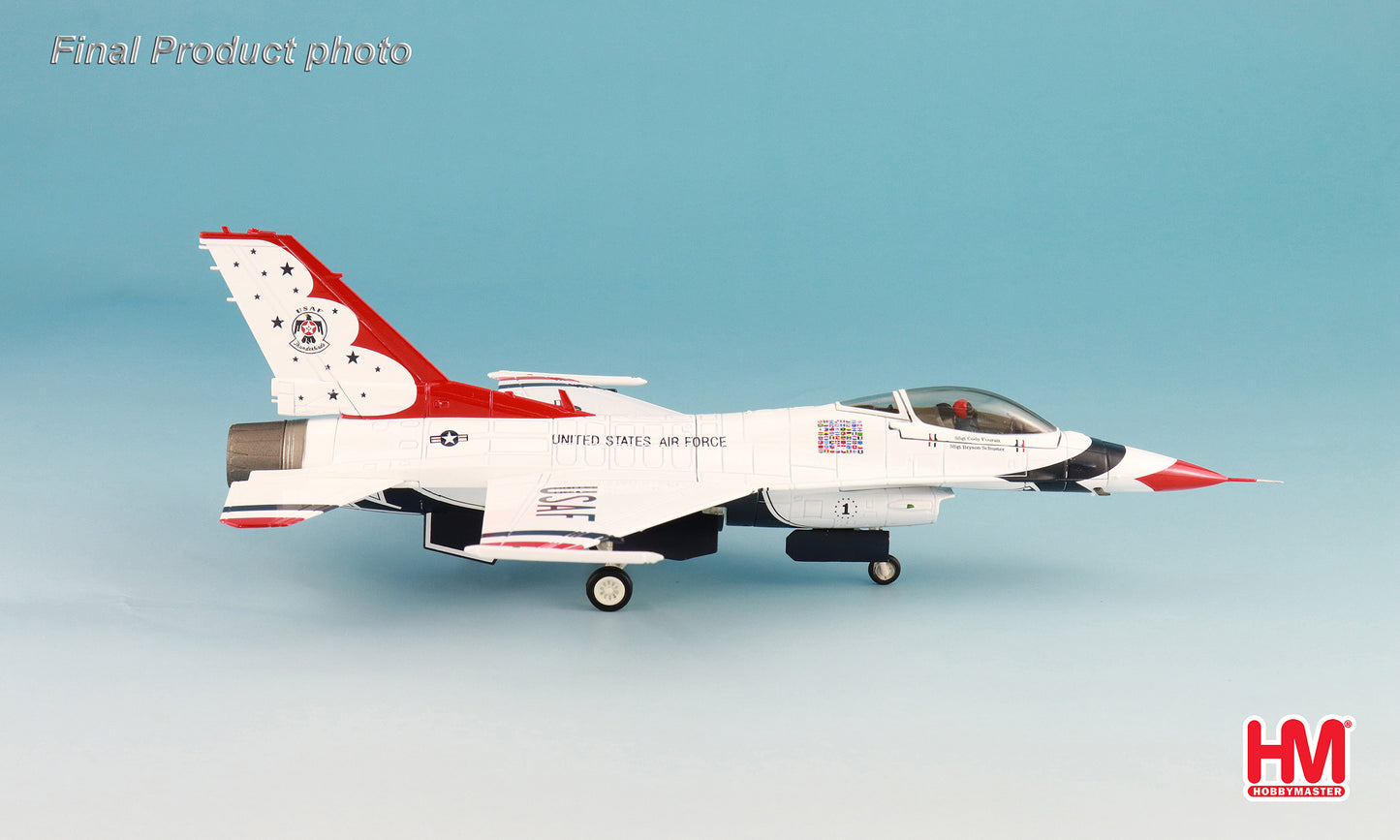 1/72 F-16C Thunderbirds No.1 plane USAF RIAT 2017