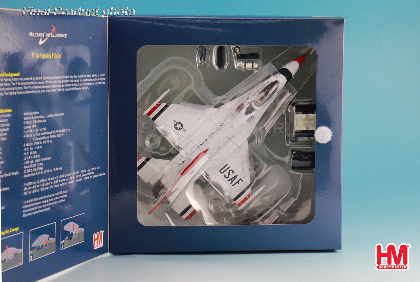 1/72 F-16C Thunderbirds No.1 plane USAF RIAT 2017