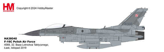 1/72 F-16C Polish Air Force 4068 32. Baza Lotnictwa Taktycznego Łask listopad 2019