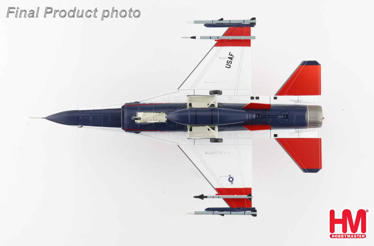 1/72X-62A VISTA 86-0048 USAF Test Pilot School Edwards AFB (with 2 x AIM-120 (Wing Tip) 1 x AIM-9x 1 x ACMI Pod 1 Center Fuel Tank)