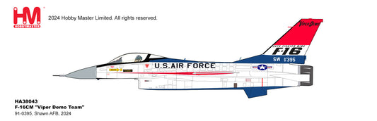 1/72 F-16CM "Viper Demo" 91-0395 Shawn AFB 2024