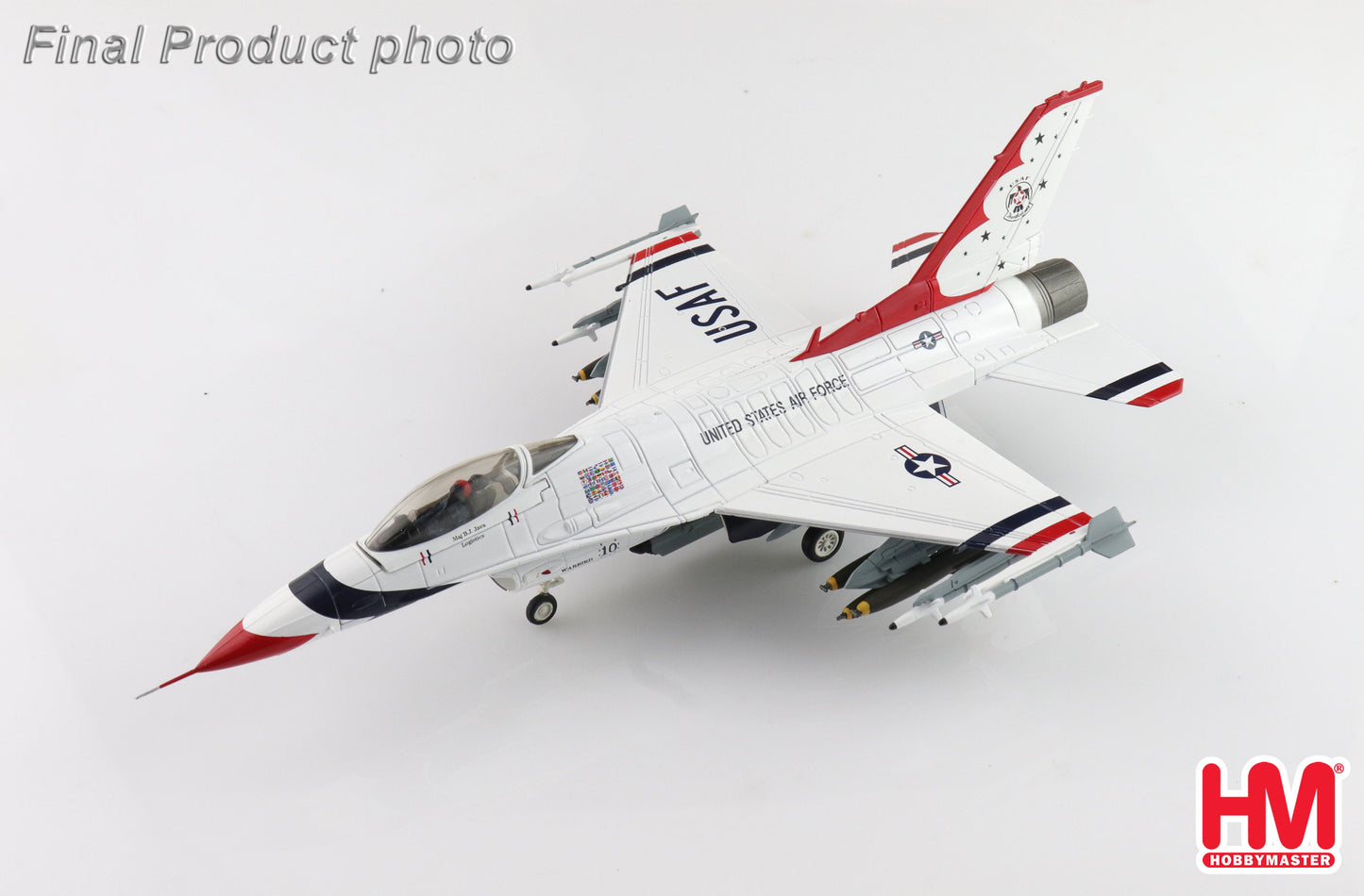 1/72 F-16C Thunderbirds "Warbird" No.10 USAF 1988