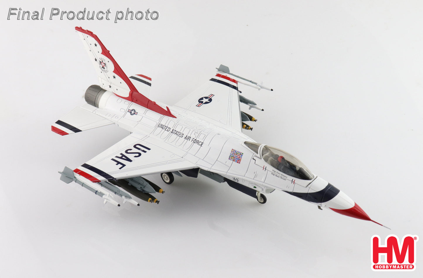 1/72 F-16C Thunderbirds "Warbird" No.10 USAF 1988