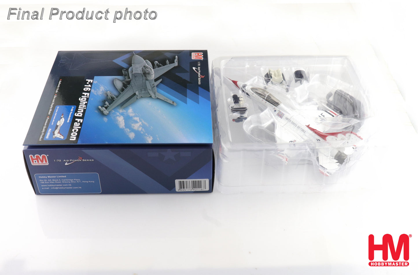 1/72 F-16D Thunderbirds No.7 plane USAF Nellis AFB 2017