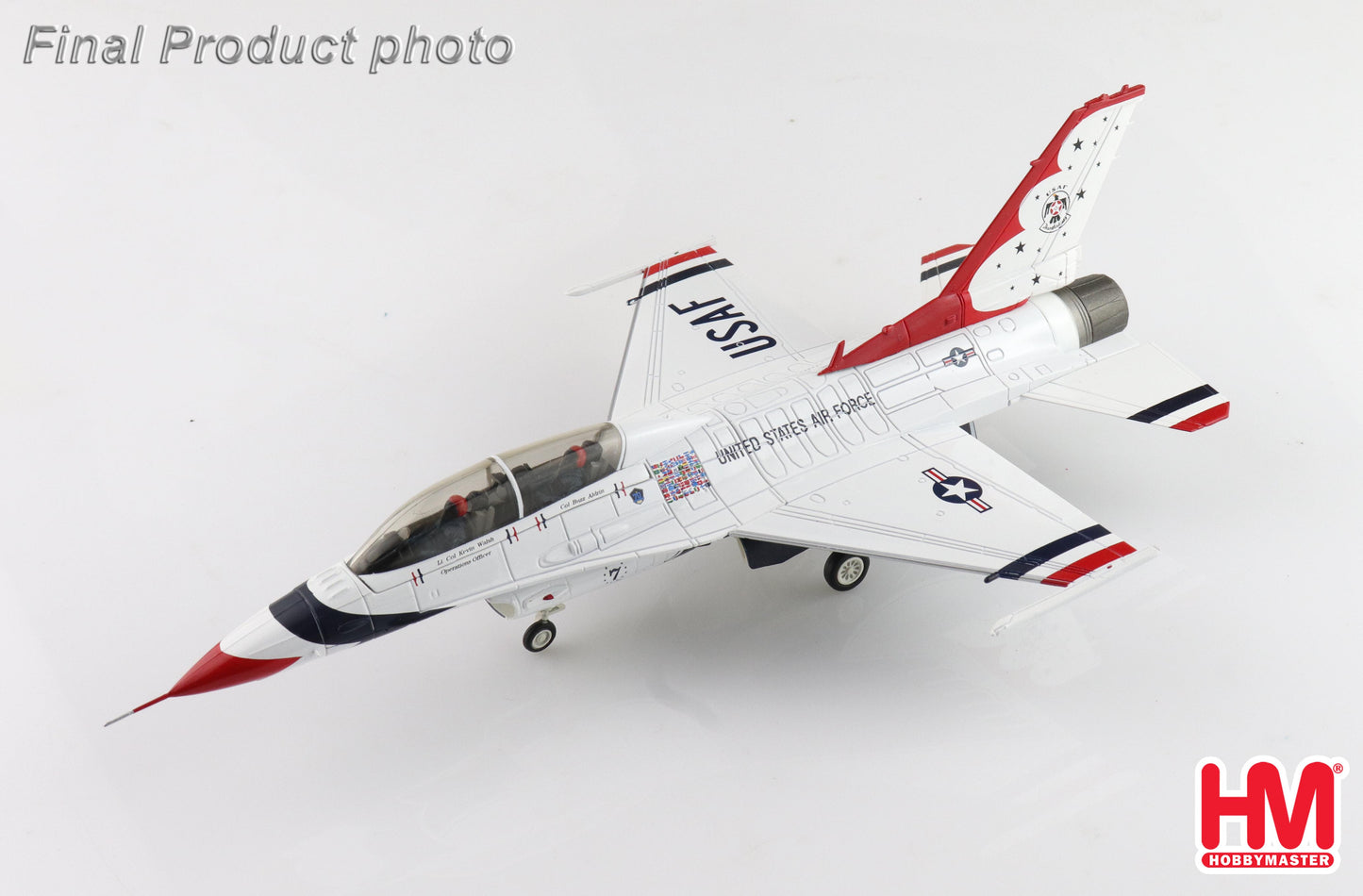 1/72 F-16D Thunderbirds No.7 plane USAF Nellis AFB 2017