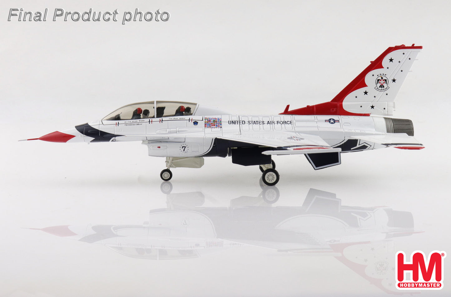 1/72 F-16D Thunderbirds No.7 plane USAF Nellis AFB 2017