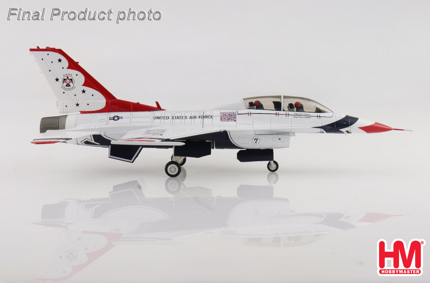 1/72 F-16D Thunderbirds No.7 plane USAF Nellis AFB 2017
