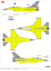 1/72 F-16V "Yellow Viper" 6814 ROCAF