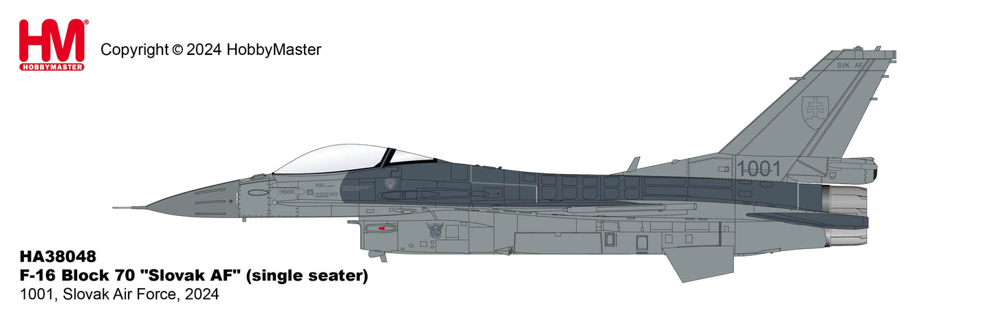 1/72 F-16 Block 70 "Slovak AF" (single seater) 1001 Slovak Air Force 2024