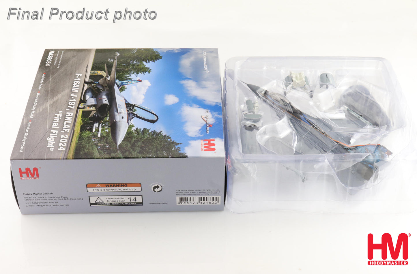 1/72 F-16AM J-197 RNLAF 2024 "Final Flight"