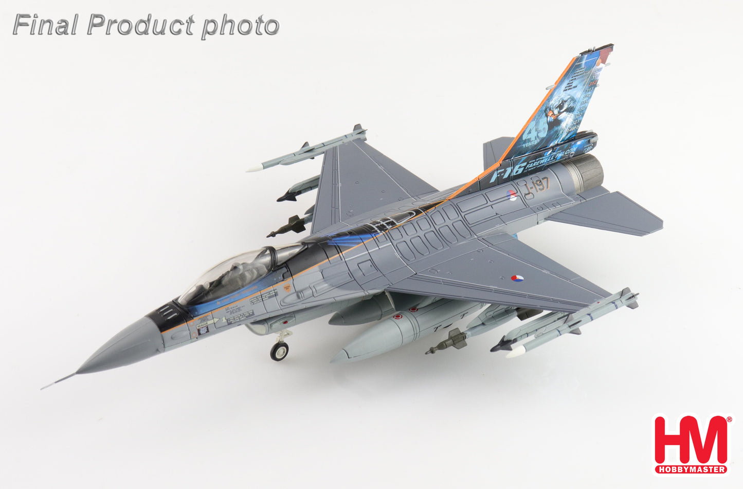 1/72 F-16AM J-197 RNLAF 2024 "Final Flight"