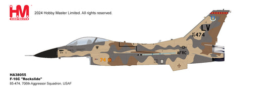 1/72 F-16C "Rockslide" 85-474 706th Aggressor Squadron USAF