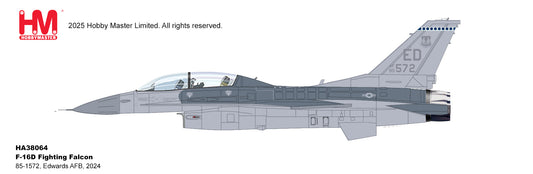 1/72 F-16D Fighting Falcon 85-1572 Edwards AFB 2024