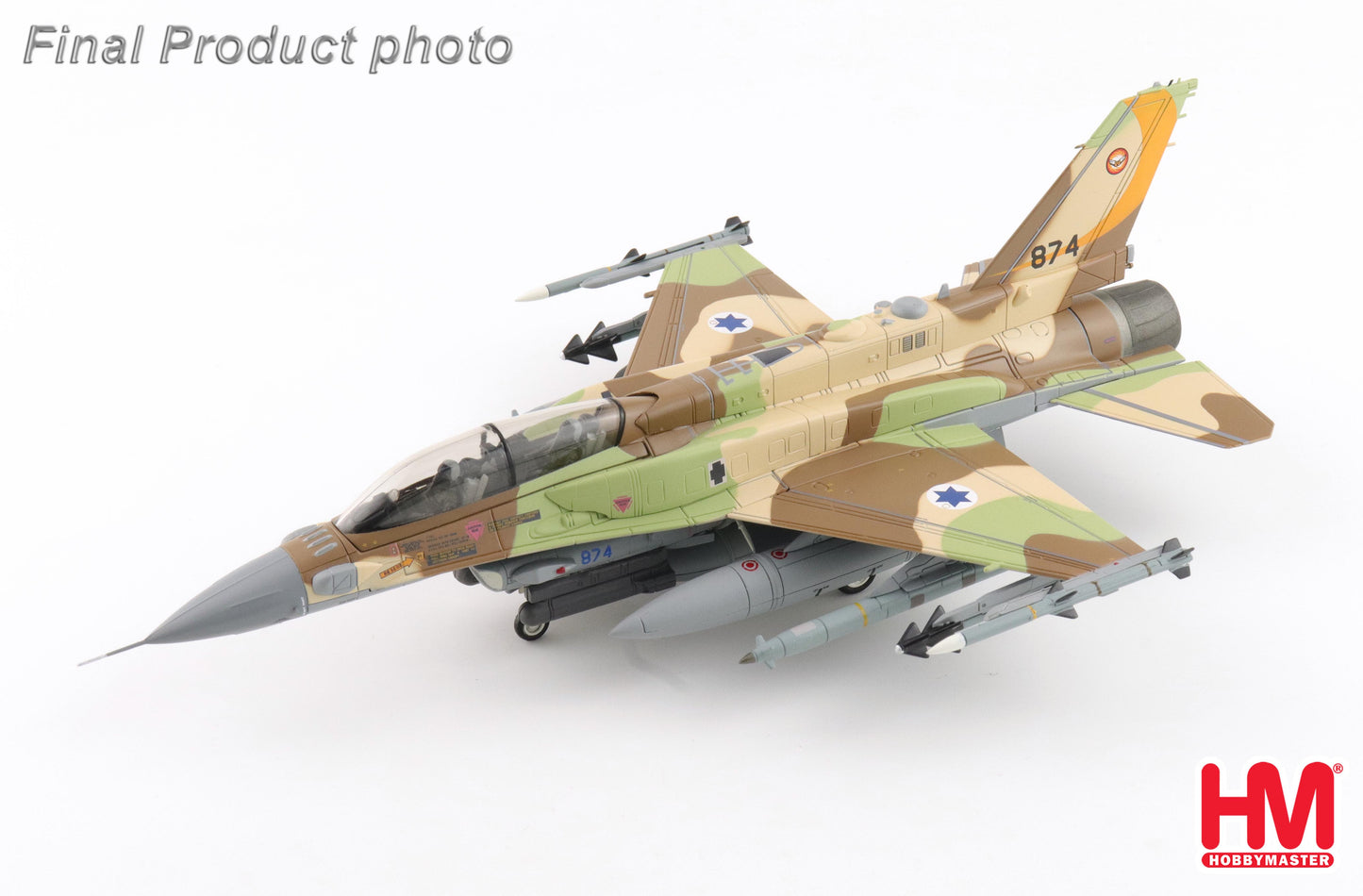 1/72 F-16I "Operation Rising Lion" 874 No. 107 Sqn. IAF 2025 (with GBU-39 Bombs & Rampage Missiles)