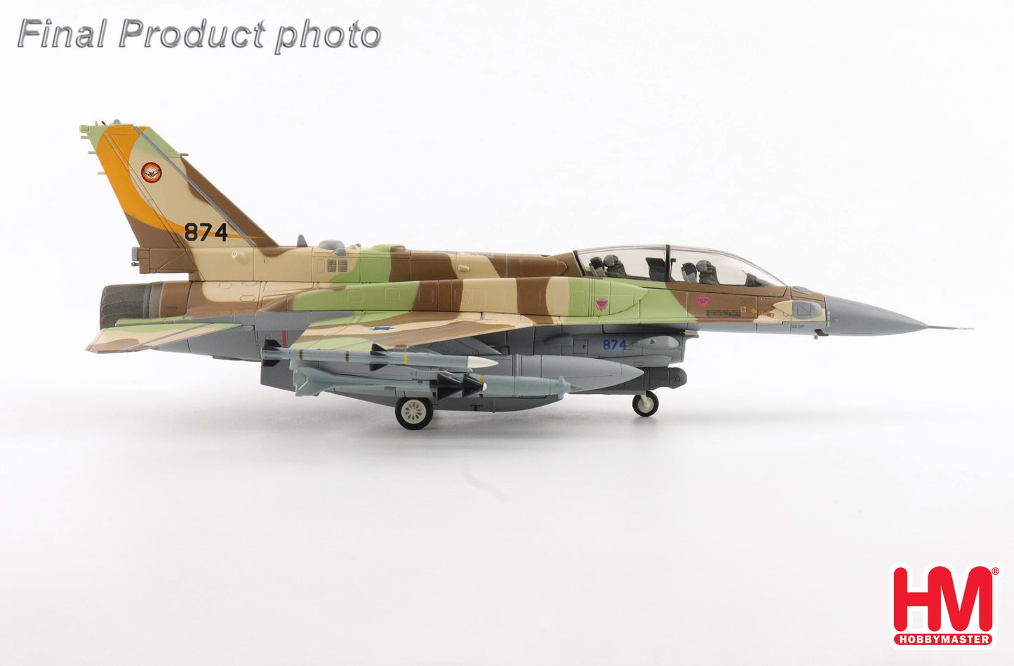 1/72 F-16I "Operation Rising Lion" 874 No. 107 Sqn. IAF 2025 (with GBU-39 Bombs & Rampage Missiles)