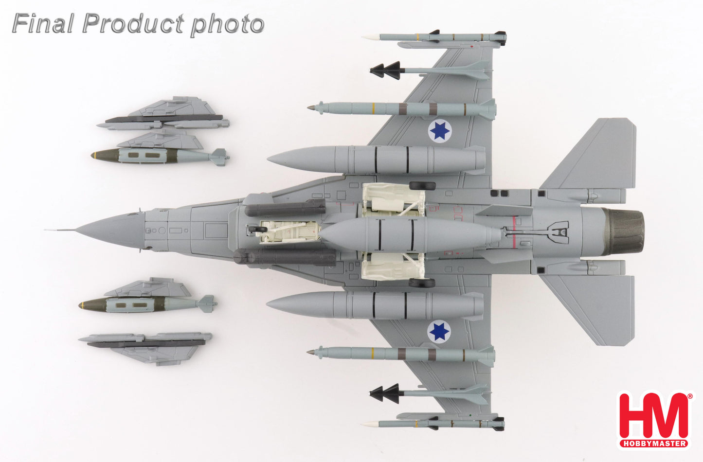 1/72 F-16I "Operation Rising Lion" 874 No. 107 Sqn. IAF 2025 (with GBU-39 Bombs & Rampage Missiles)