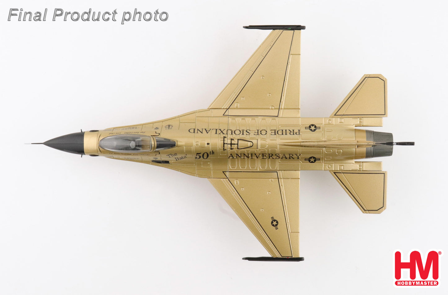 1/72 F-16A "Golden Bat Viper" 85-1565 185 ARW Iowa ANG 2022