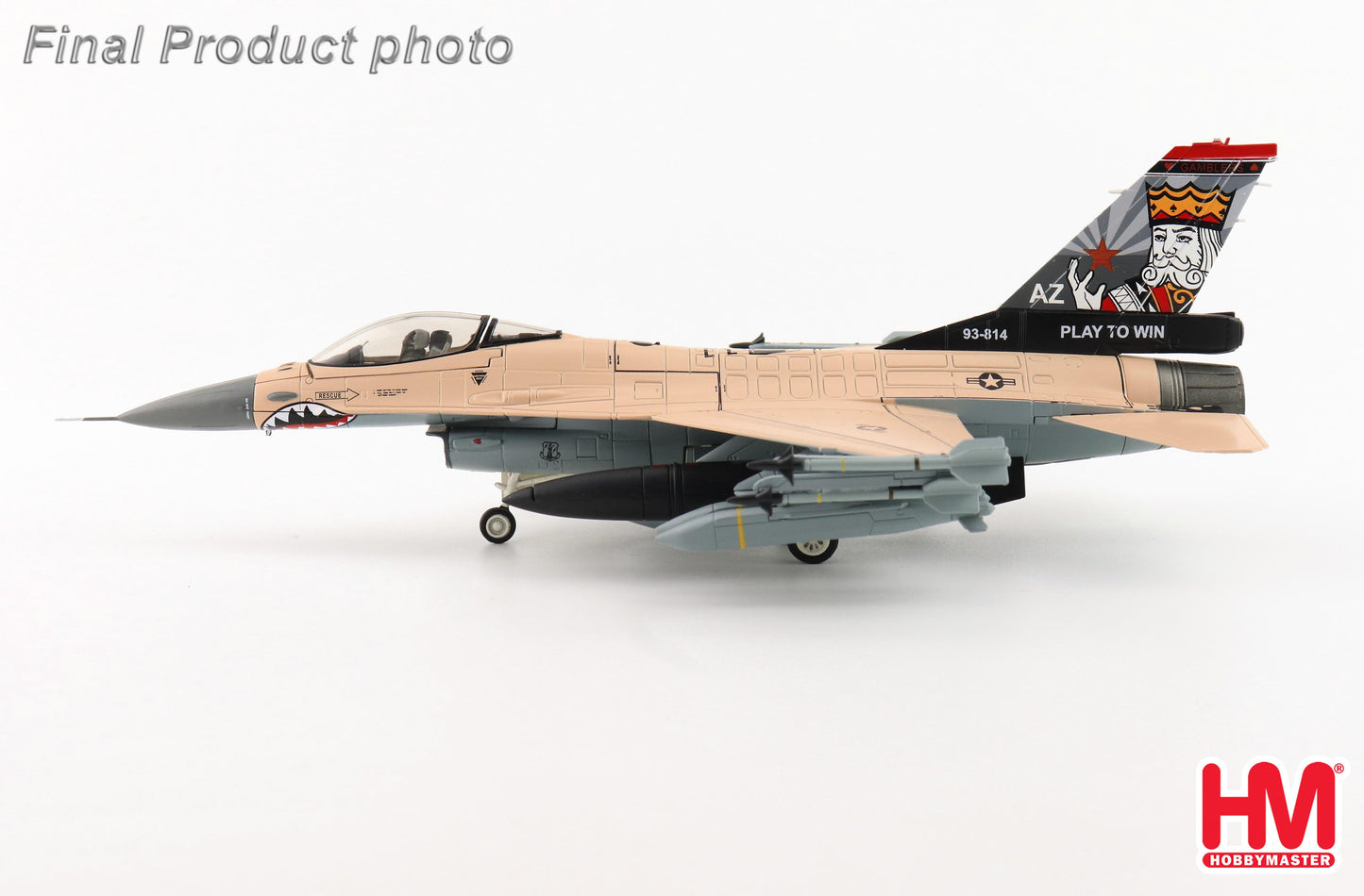 1/72 F-16V "Play to Win" 93-0814 21st Sqn. Luke AFB 2025