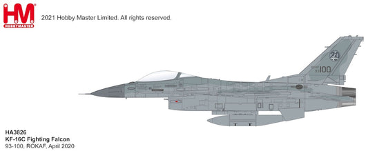 1/72 F16C Fighting Falcon 93-100 20th Fighter Wing ROKAF Seosan Air Base 2020