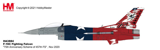 1/72 F-16C Fighting Falcon "75th Anniversary Scheme of 457th FS" November 2020