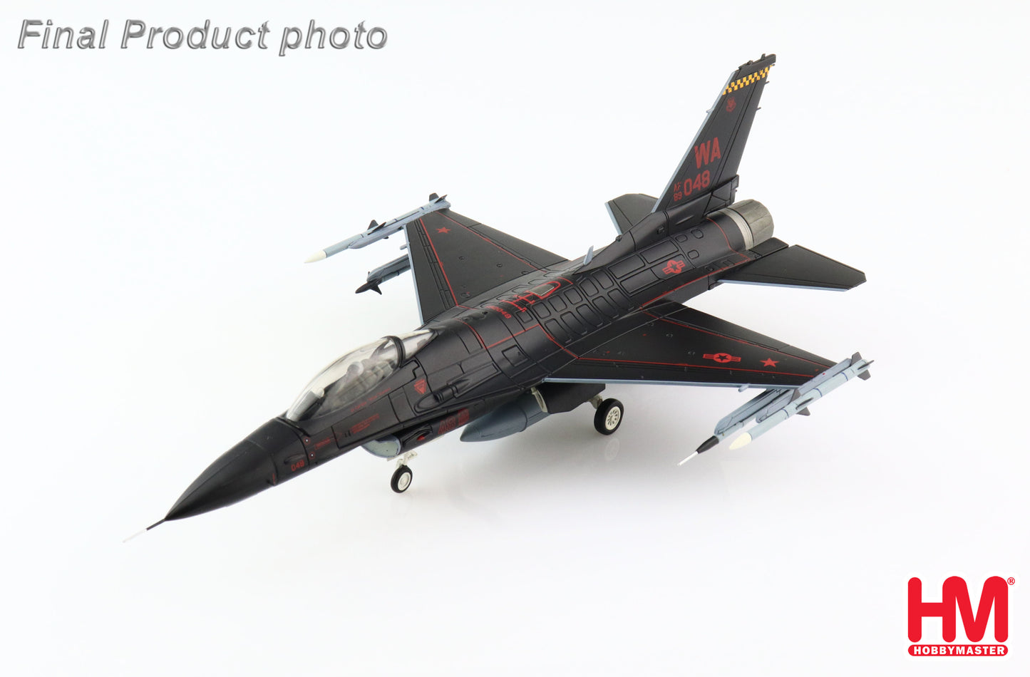 1/72 F-16C Fighting Falcon USAF "Wraith" 89-2048 64th Aggressor Sqn. Nellis AFB 2020