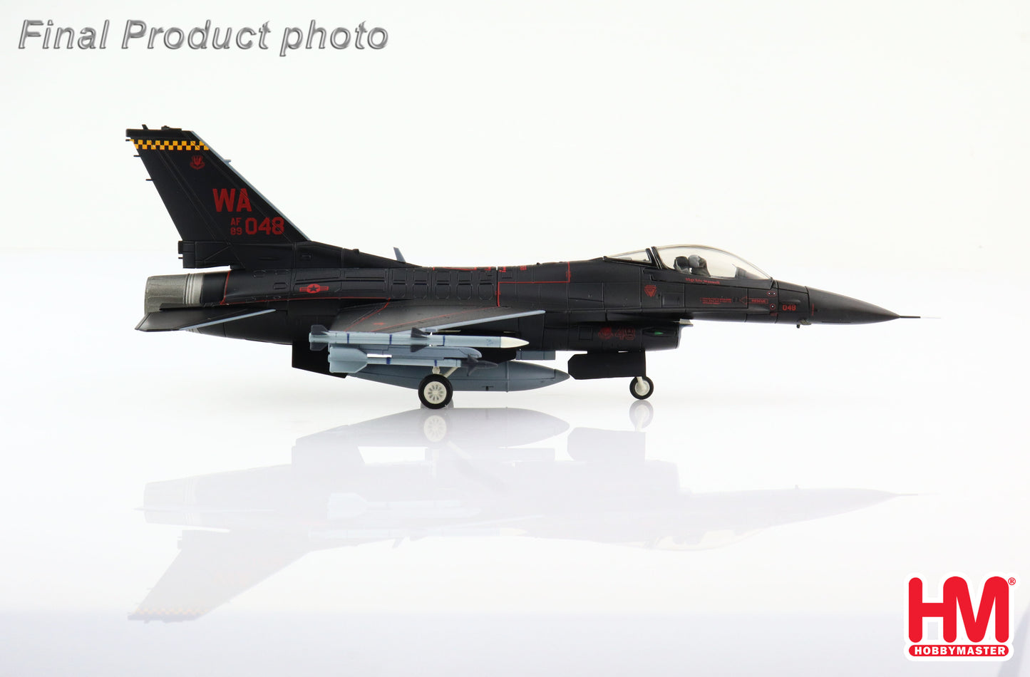 1/72 F-16C Fighting Falcon USAF "Wraith" 89-2048 64th Aggressor Sqn. Nellis AFB 2020
