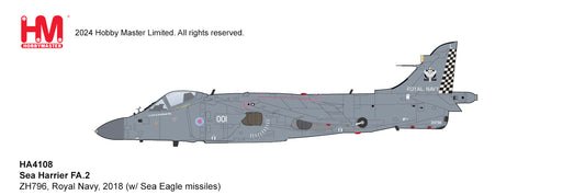 1/72 FA.2 ZH796 Royal Navy 2018 (with Sea Eagle Missiles)