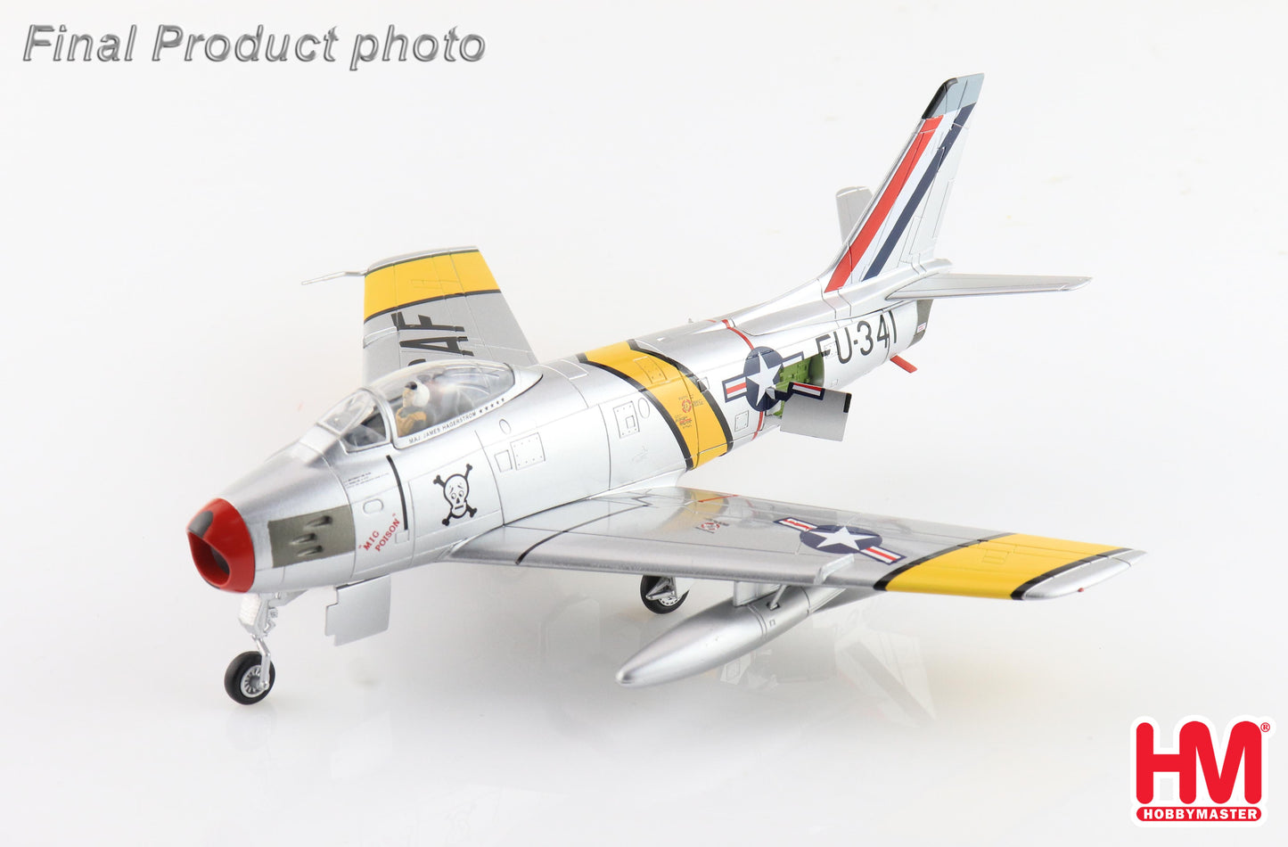 1/72 F-86F Sabre "MiG Poison" flown by Maj. James P. Hagerstrom 67th FBS18th FBG Korean War