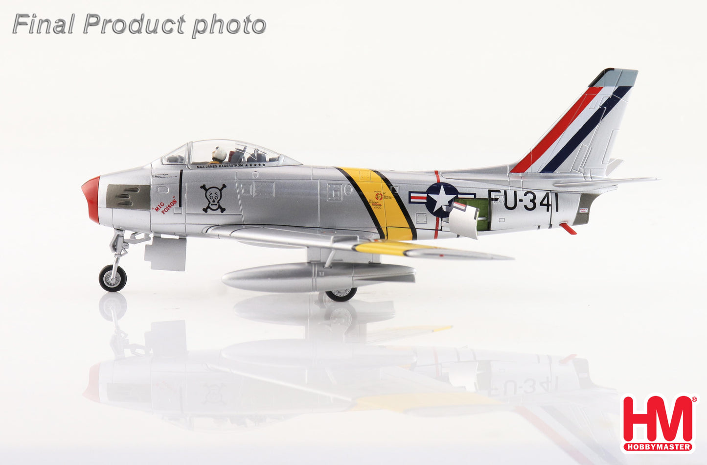 1/72 F-86F Sabre "MiG Poison" flown by Maj. James P. Hagerstrom 67th FBS18th FBG Korean War
